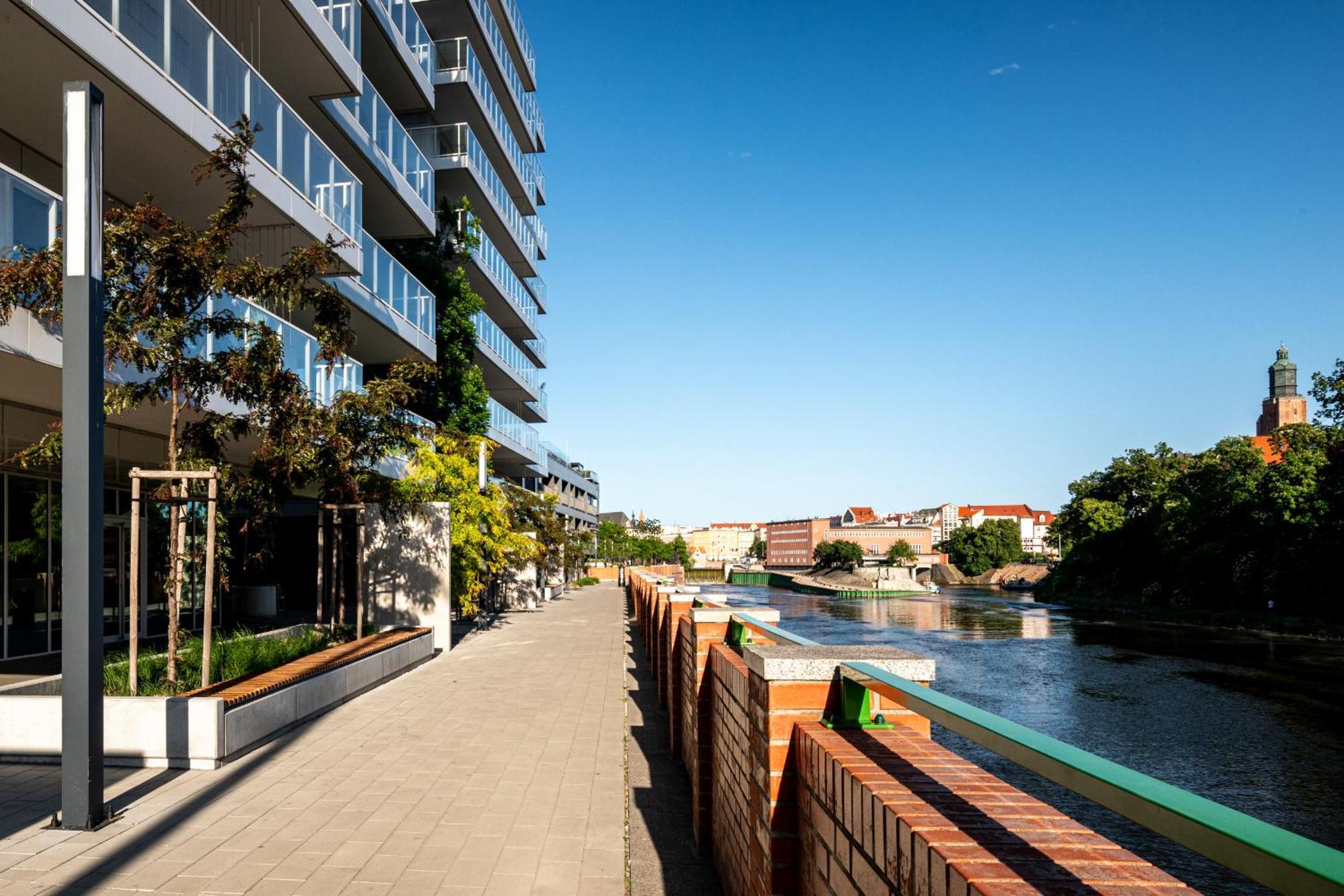 Witolda Riverside Apartments - Balcony, City View - By Rentujemy Wrocław Eksteriør billede
